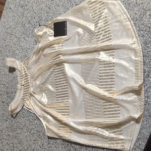 Mock Neck Sleeveless Top